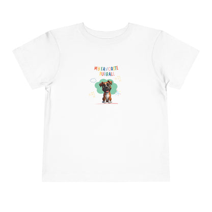 Boxer Favorite Furball Toddler Tee