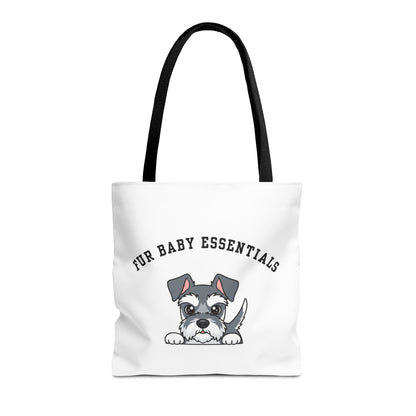 Schnauzer FurBaby Tote Bag