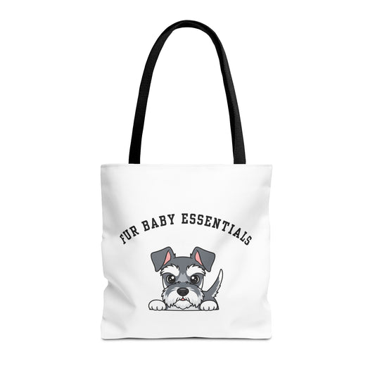 Schnauzer FurBaby Tote Bag