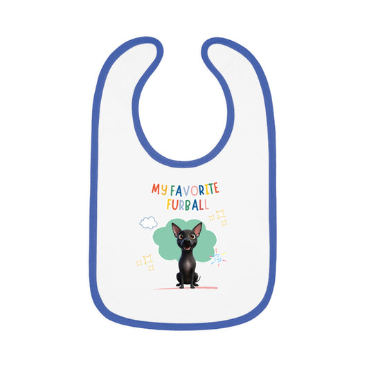 Hairless Dog Favorite Furball Baby Bib