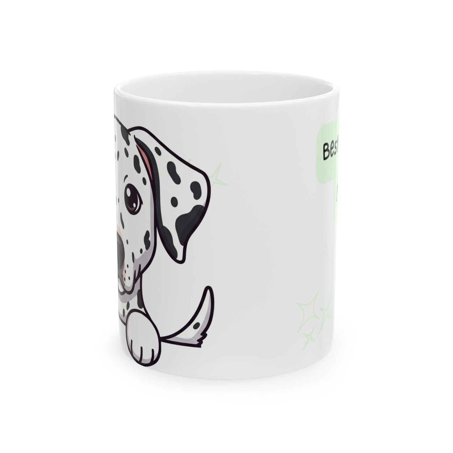 Dalmatian Peek-a-Boo Mug | Best Dalmatian Mama Gift