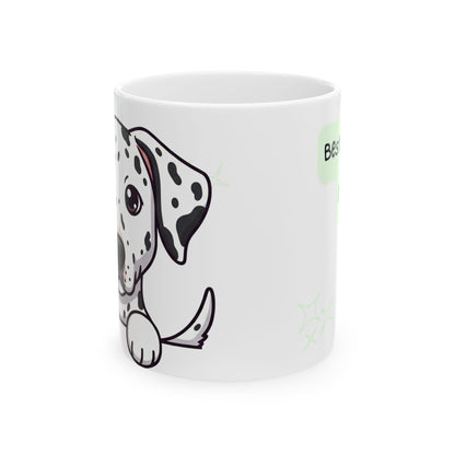 Dalmatian Peek-a-Boo Mug | Best Dalmatian Mama Gift