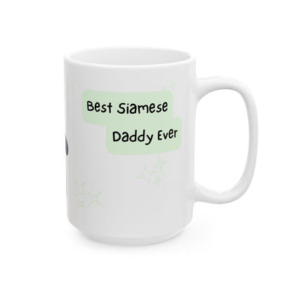 Siamese Peek-a-Boo Mug | Best Siamese Daddy Gift