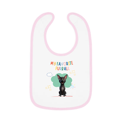 Hairless Dog Favorite Furball Baby Bib