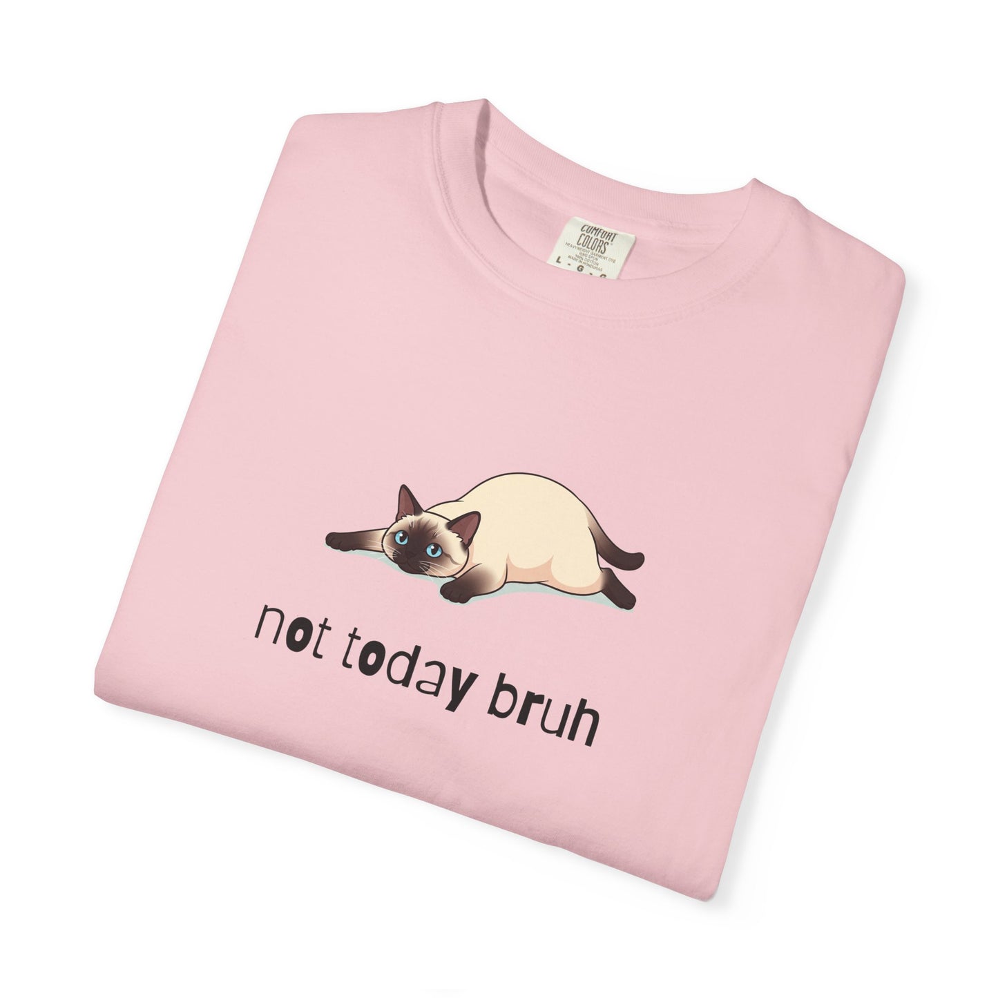 Siamese Not Today Bruh T-Shirt