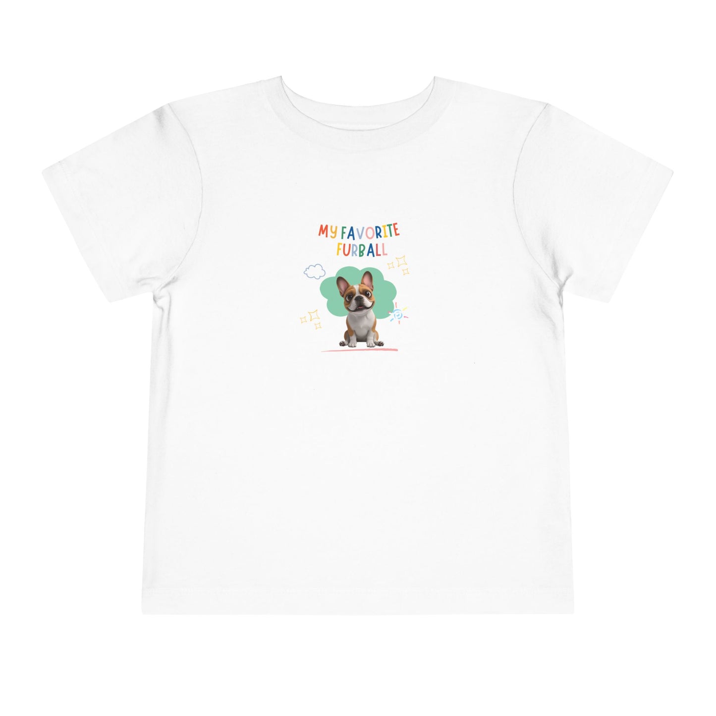 Frenchie Favorite Furball Toddler Tee