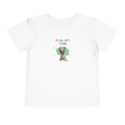 Frenchie Favorite Furball Toddler Tee