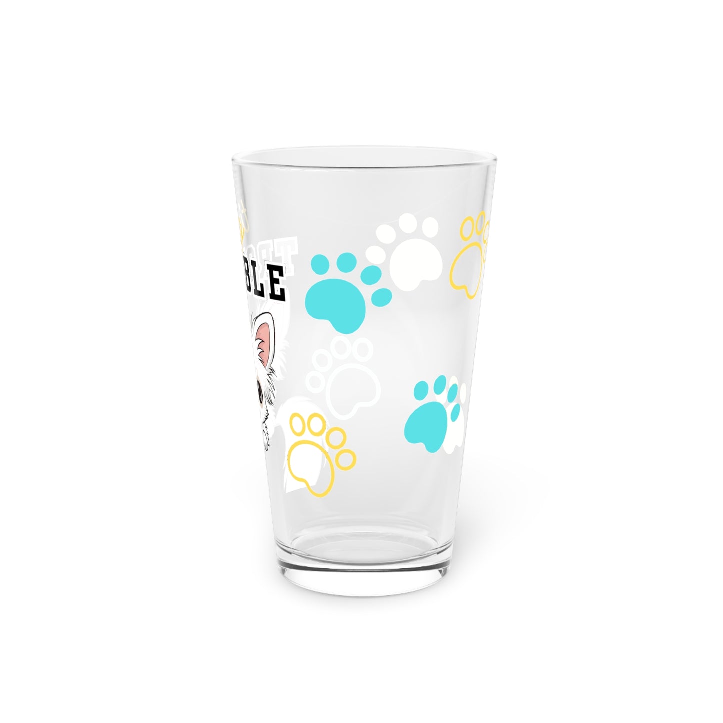 Chihuahua Tiny Trouble Pint Glass