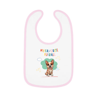 Red Heeler  Favorite Furball Baby Bib