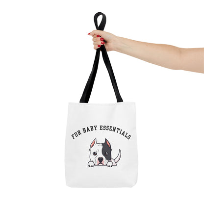 Pitbull FurBaby Tote Bag