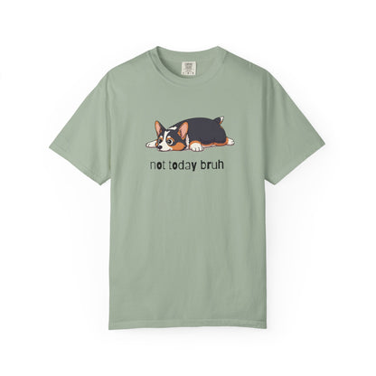 Corgi Not Today Bruh T-Shirt