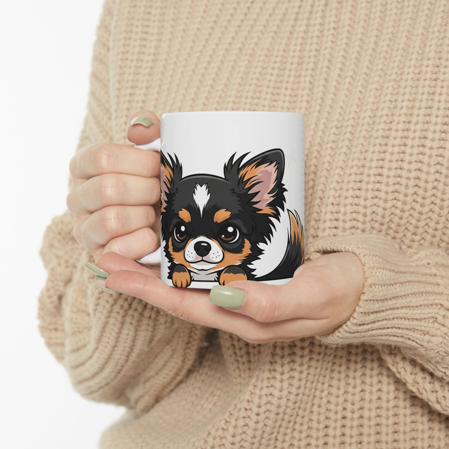 Chihuahua Peek-a-Boo Mug | Best Chihuahua Mama Gift