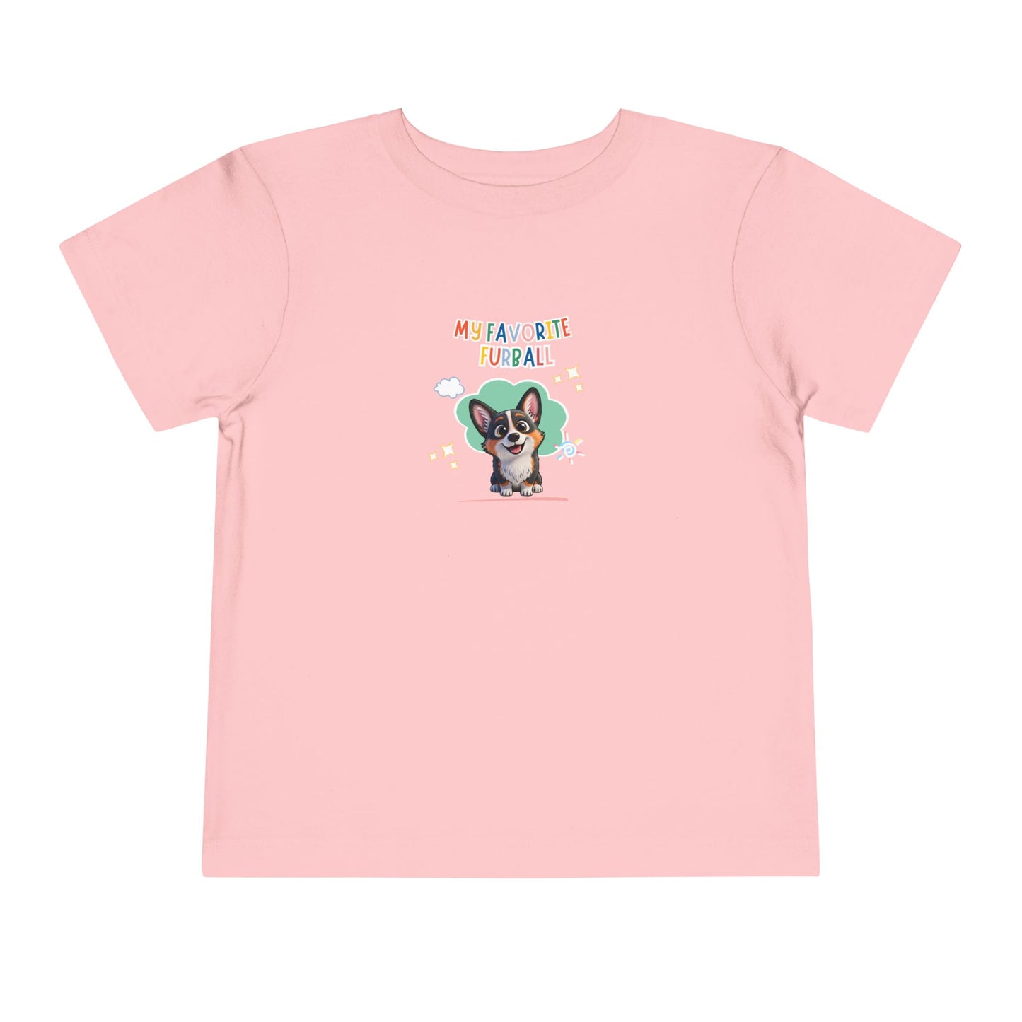 Corgi Favorite Furball Toddler Tee