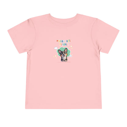 Corgi Favorite Furball Toddler Tee