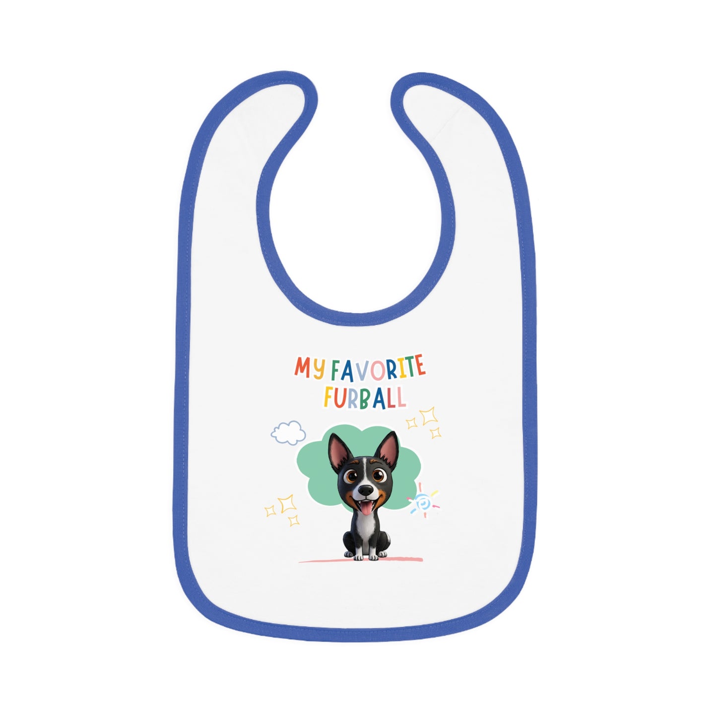 Basenji Favorite Furball Baby Bib