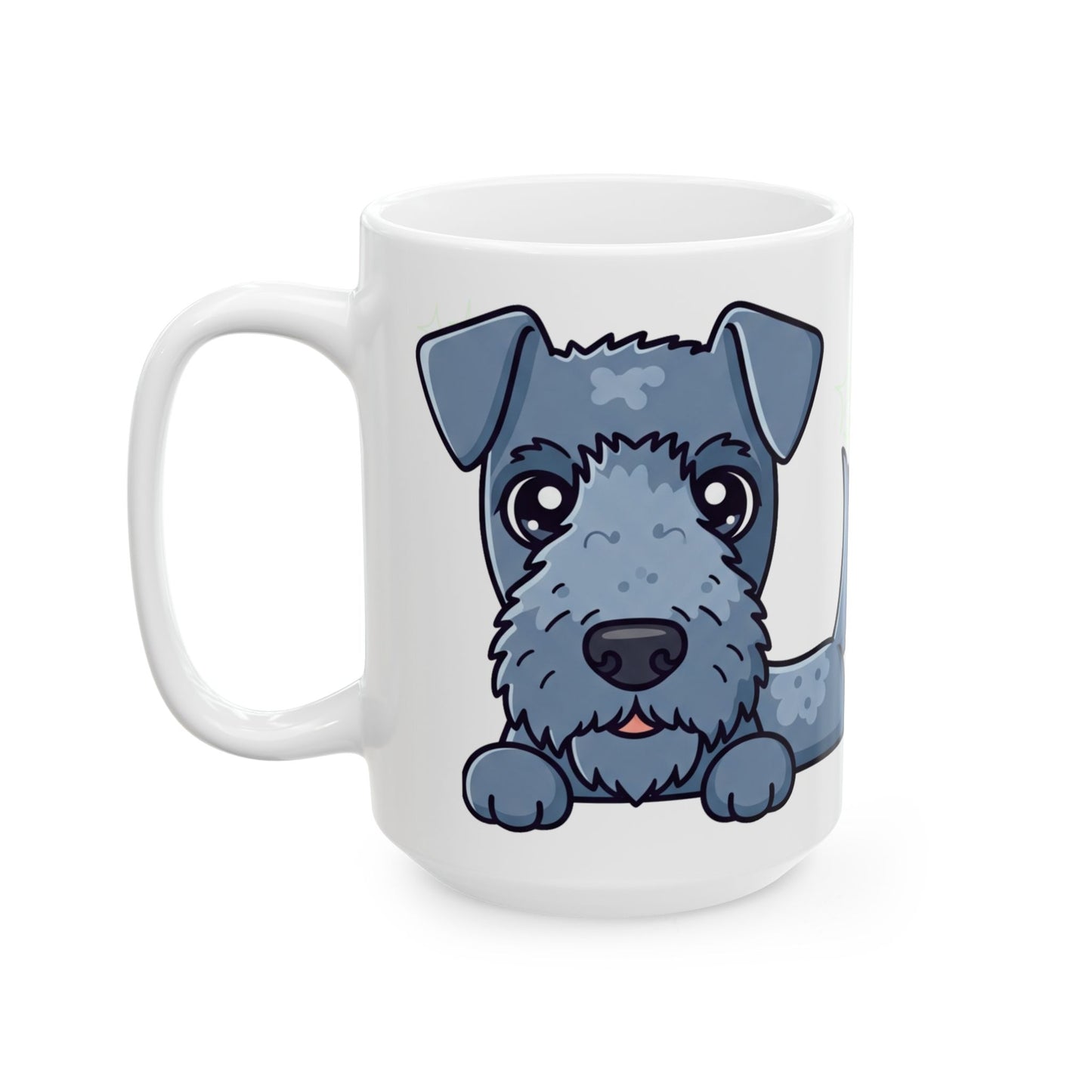 Kerry Blue Terrier Peek-a-Boo Mug | Best Kerry Blue Mama Gift