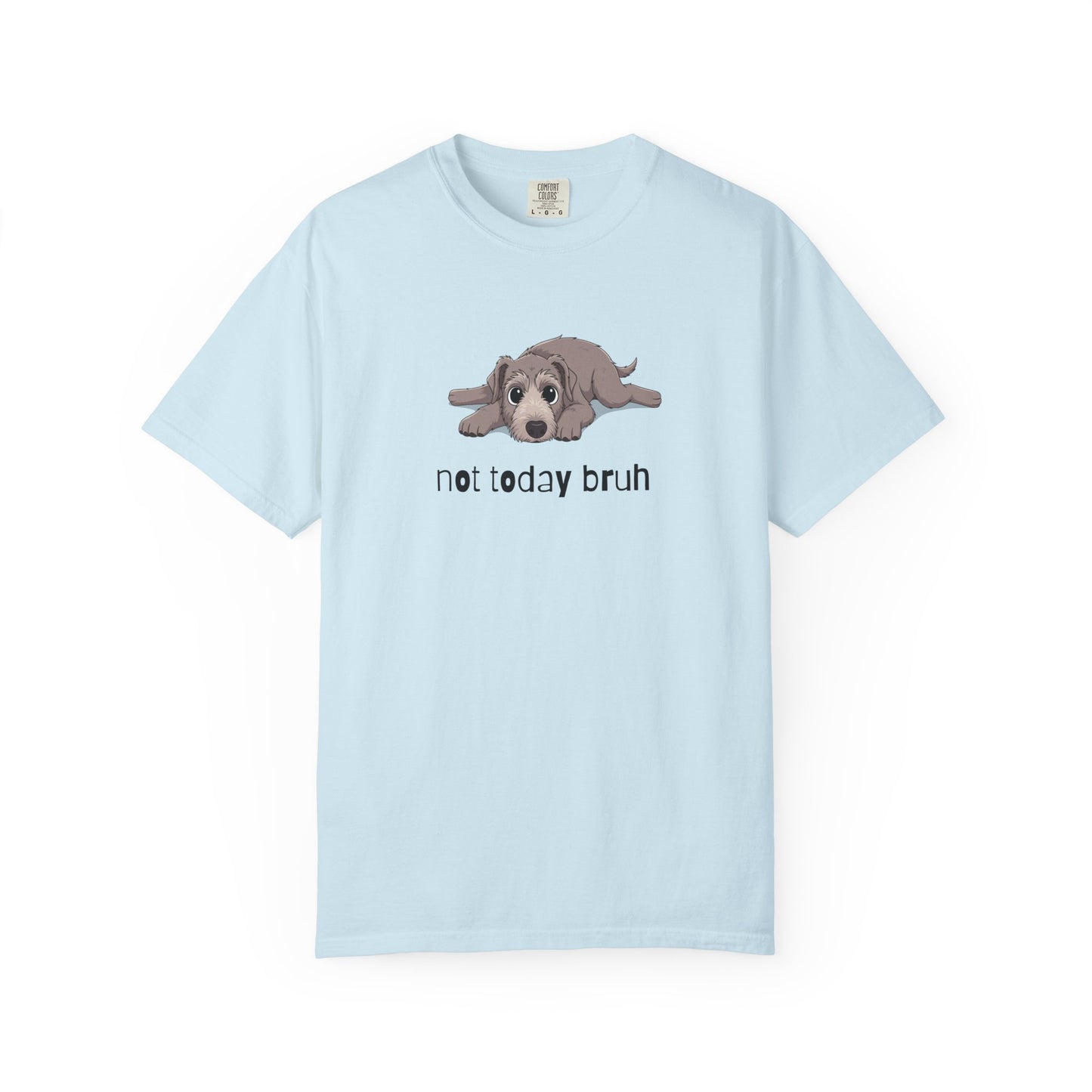 Irish Wolfhound Not Today Bruh T-Shirt