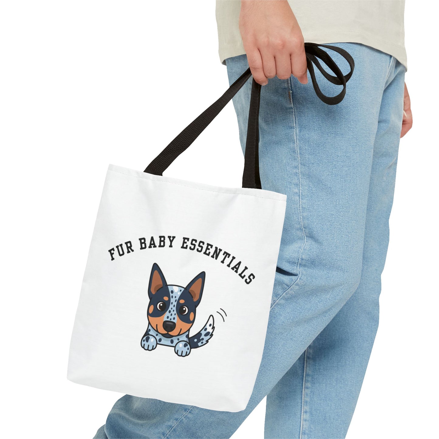 Blue Heeler FurBaby Tote Bag