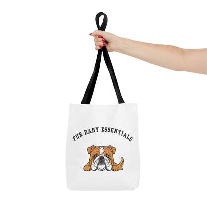 Bulldog FurBaby Tote Bag