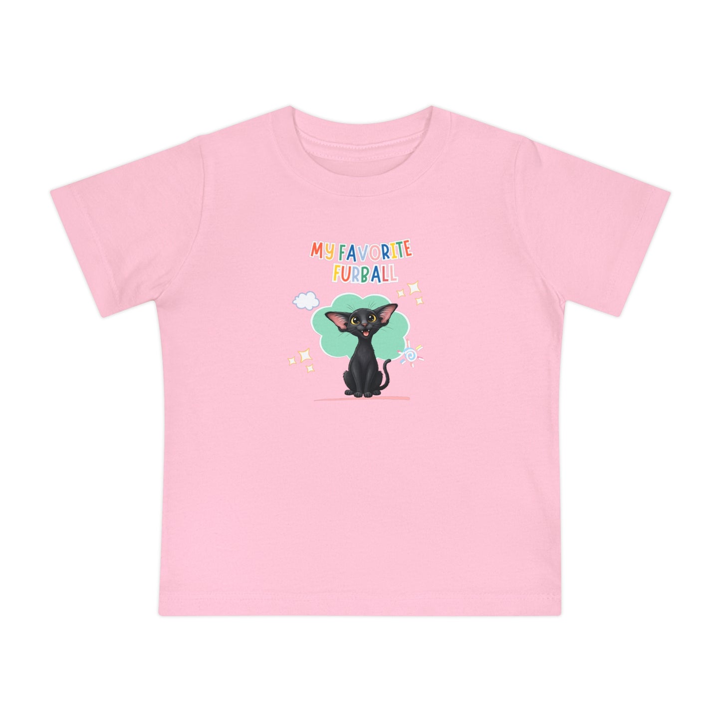 Oriental Shorthair Cat Favorite Furball Baby Tee
