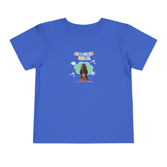 Bloodhound Favorite Furball Toddler Tee