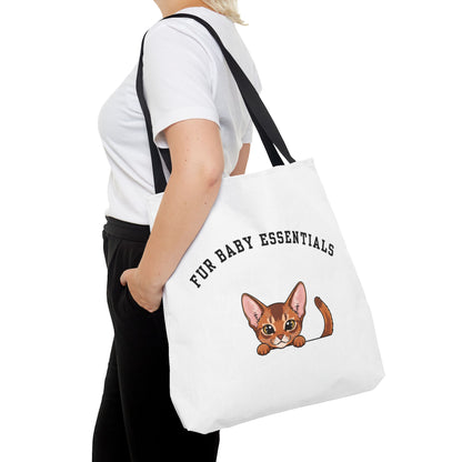 Abyssinian FurBaby Tote Bag