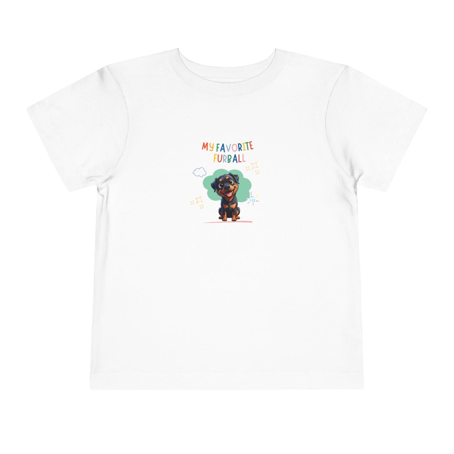 Rottweiler Favorite Furball Toddler Tee