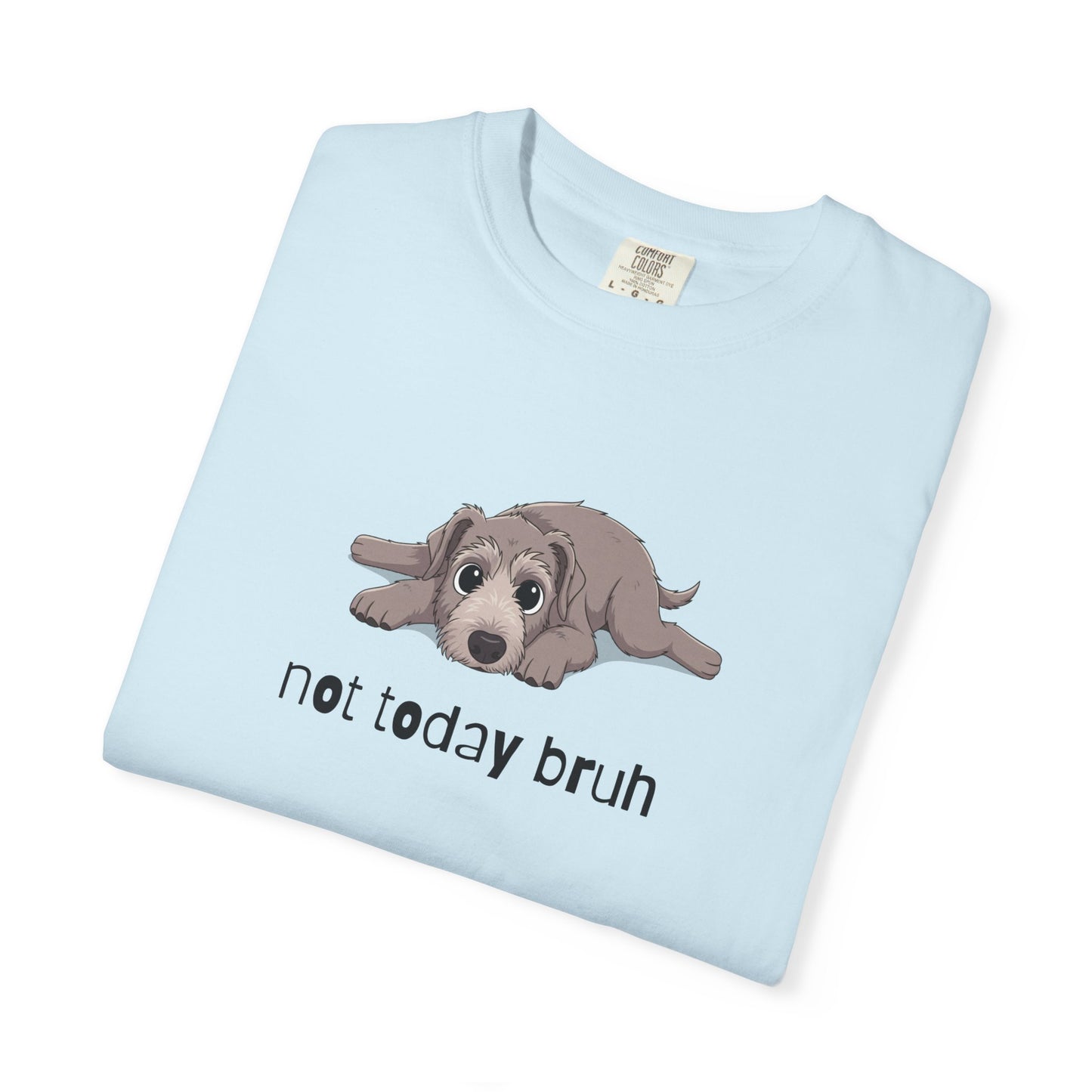 Irish Wolfhound Not Today Bruh T-Shirt