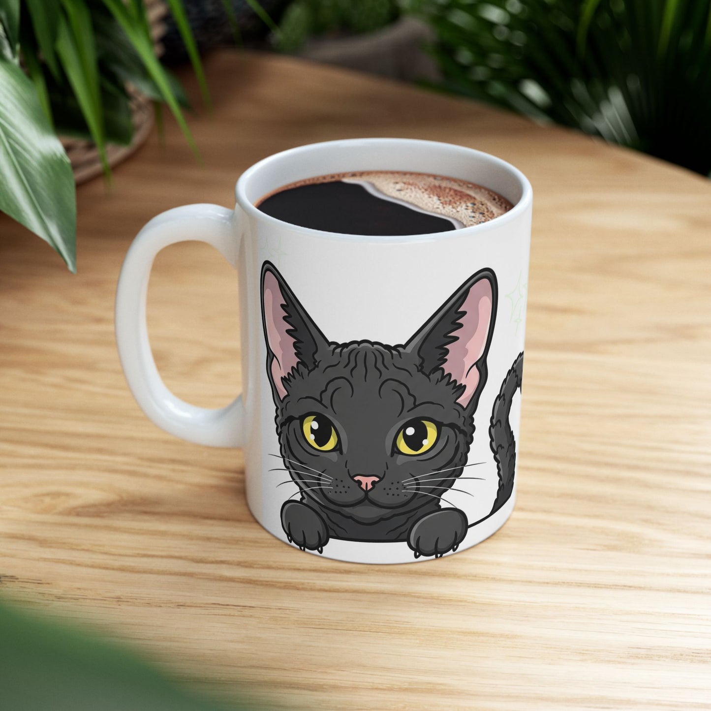 LaPerm Peek-a-Boo Mug | Best LaPerm Mama Gift