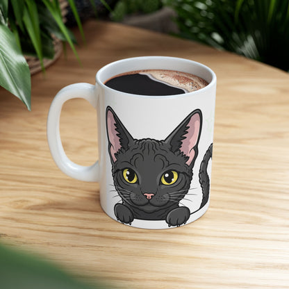 LaPerm Peek-a-Boo Mug | Best LaPerm Mama Gift