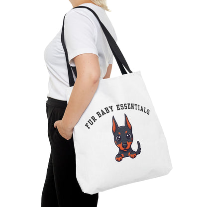 Doberman FurBaby Tote Bag