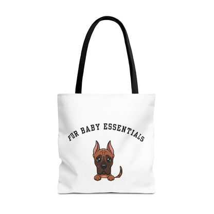 Great Dane FurBaby Tote Bag