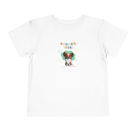 Papillon Favorite Furball Toddler Tee