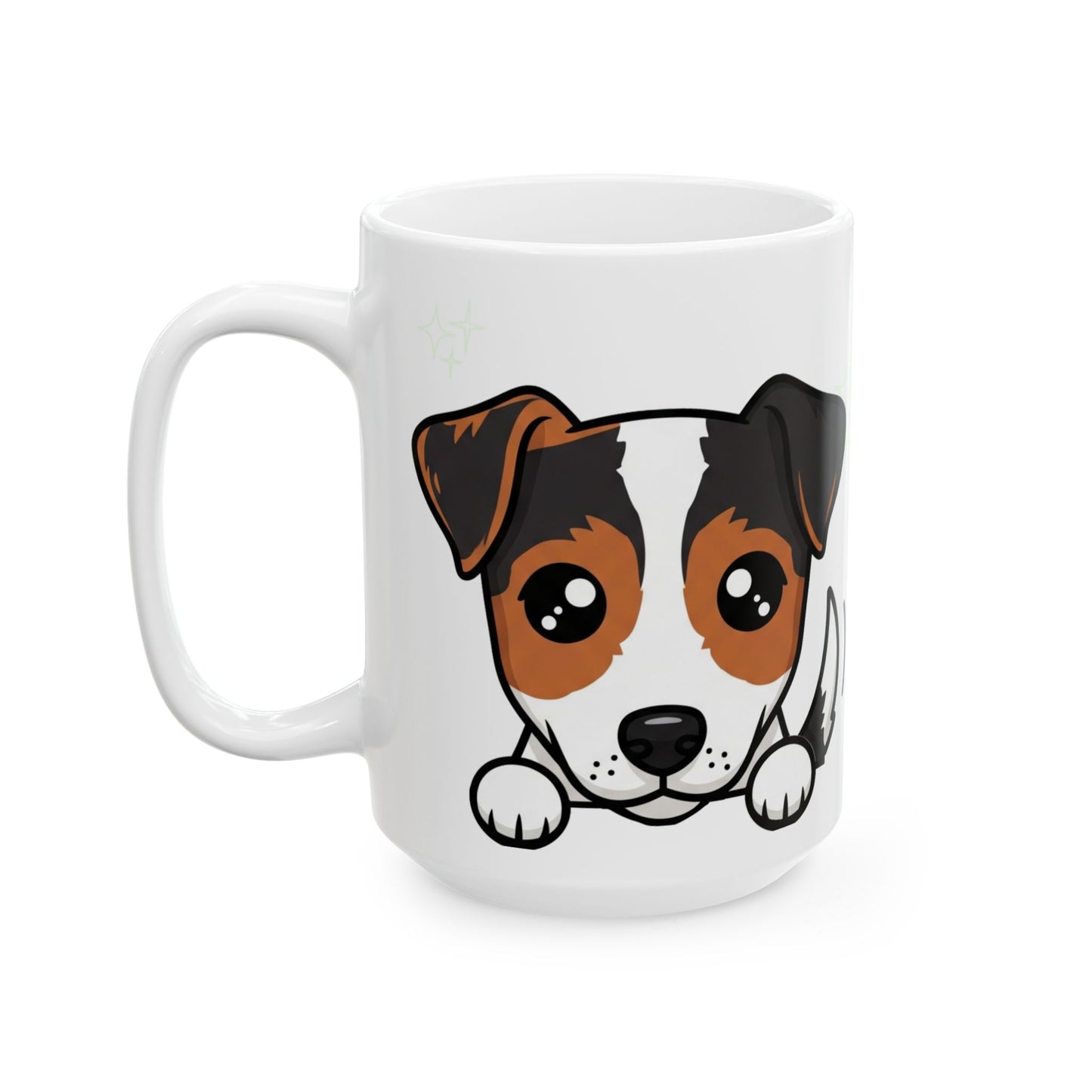 Jack Russell Terrier Peek-a-Boo Mug | Best Jack Russell Mama