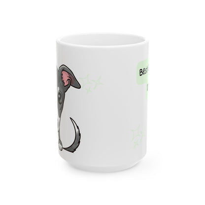 Greyhound Peek-a-Boo Mug | Best Greyhound Daddy Gift
