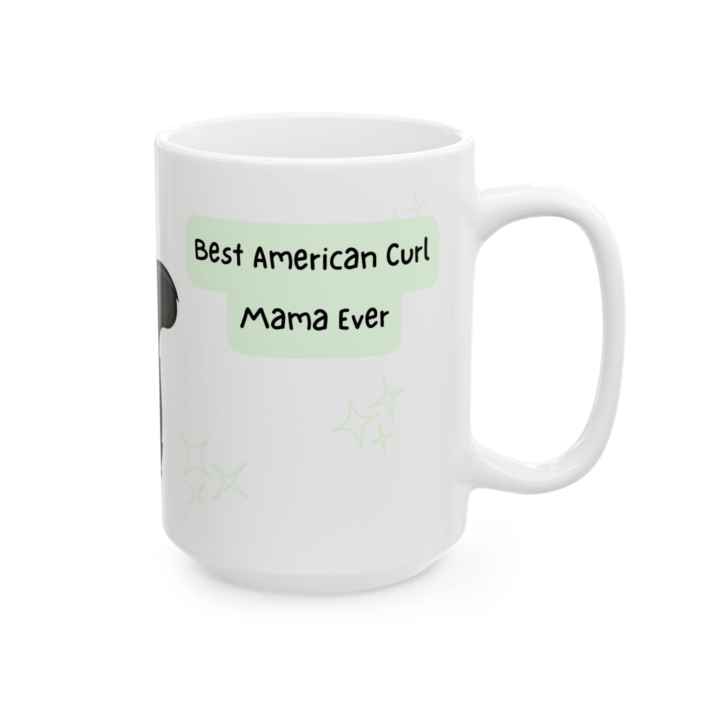 American Curl Peek-a-Boo Mug | Best American Curl Mama