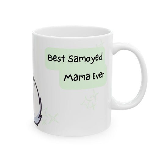 Samoyed Peek-a-Boo Mug | Best Samoyed Mama Gift