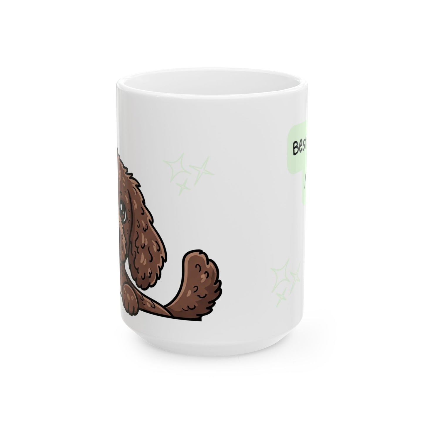 American Water Spaniel Peek-a-Boo Mug | Best Spaniel Mama
