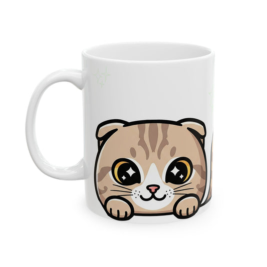 Scottish Fold Peek-a-Boo Mug | Best Scottish Fold Daddy
