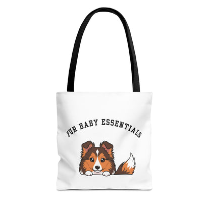 Sheltie FurBaby Tote Bag