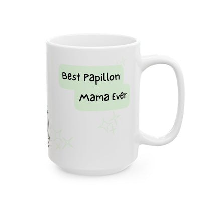 Papillon Peek-a-Boo Mug | Best Papillon Mama Gift