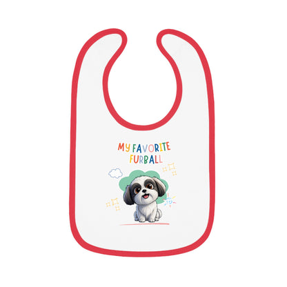 Shih Tzu Favorite Furball Baby Bib