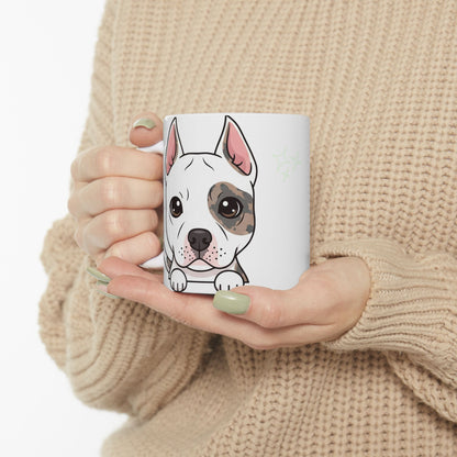 American Stafford Terrier Peek-a-Boo Mug | Best Staffy Daddy