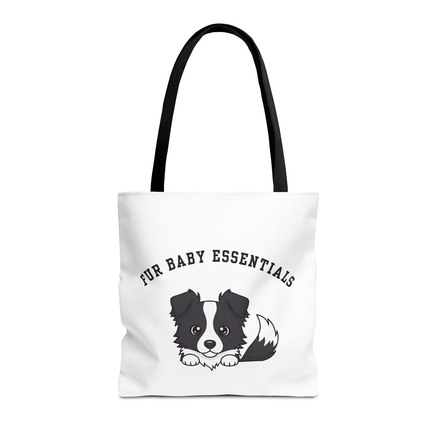 Border Collie FurBaby Tote Bag