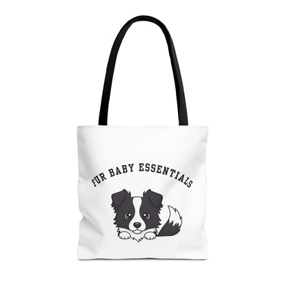 Border Collie FurBaby Tote Bag