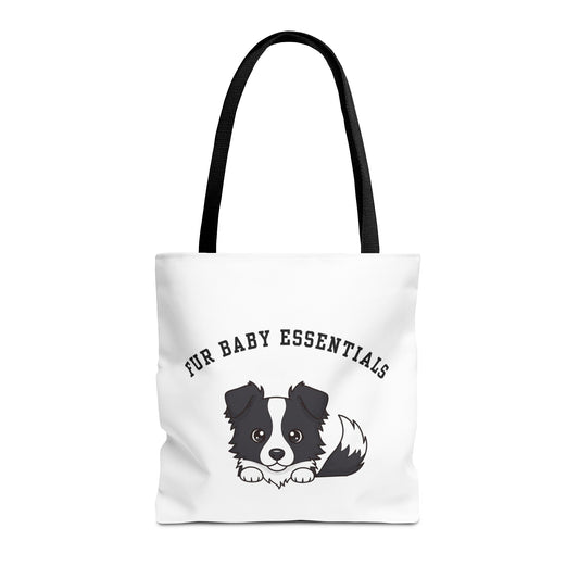 Border Collie FurBaby Tote Bag