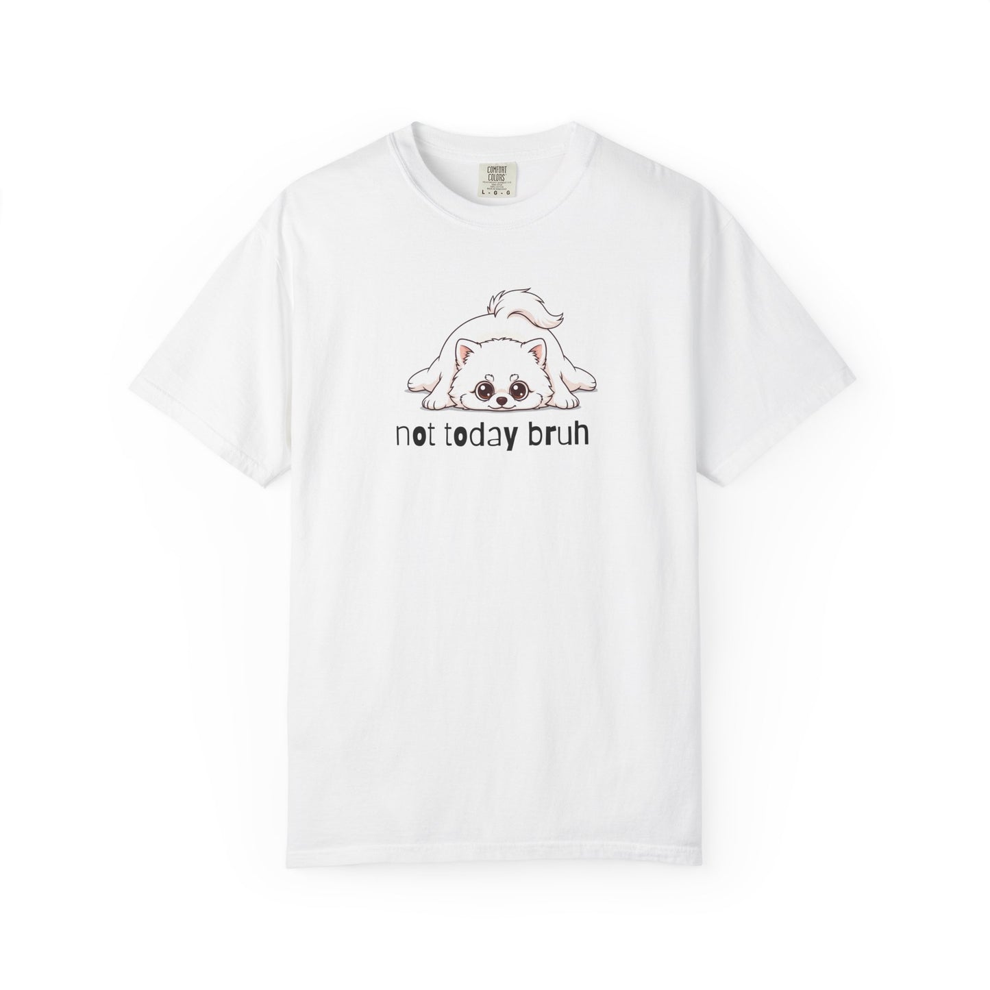 Pomeranian Not Today Bruh T-Shirt