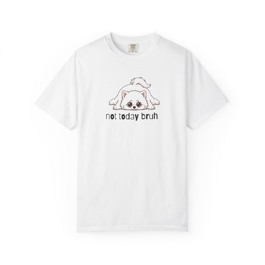 Pomeranian Not Today Bruh T-Shirt