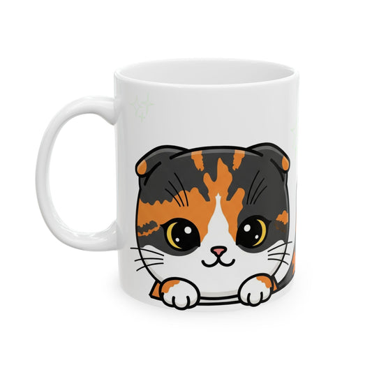 Scottish Fold Peek-a-Boo Mug | Best Scottish Fold Daddy