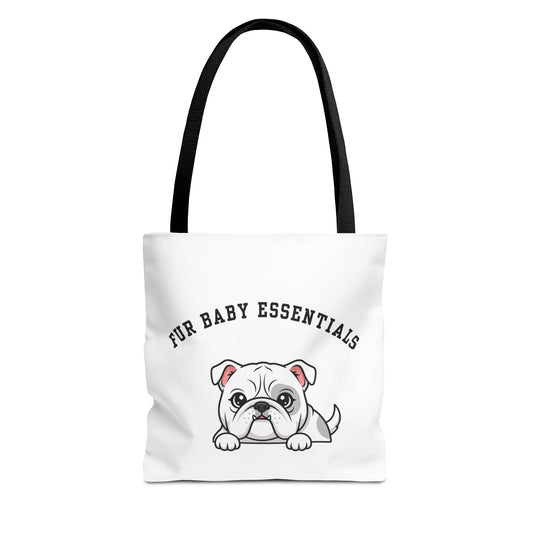Bulldog FurBaby Tote Bag